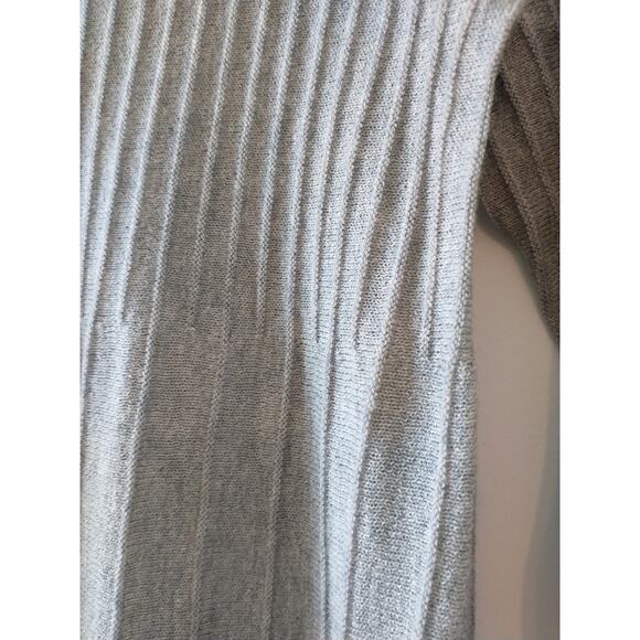 Eileen Fisher Italian Wool Dress Pleats Gray XXS Career Office Lightweight - Picture 10 of 12